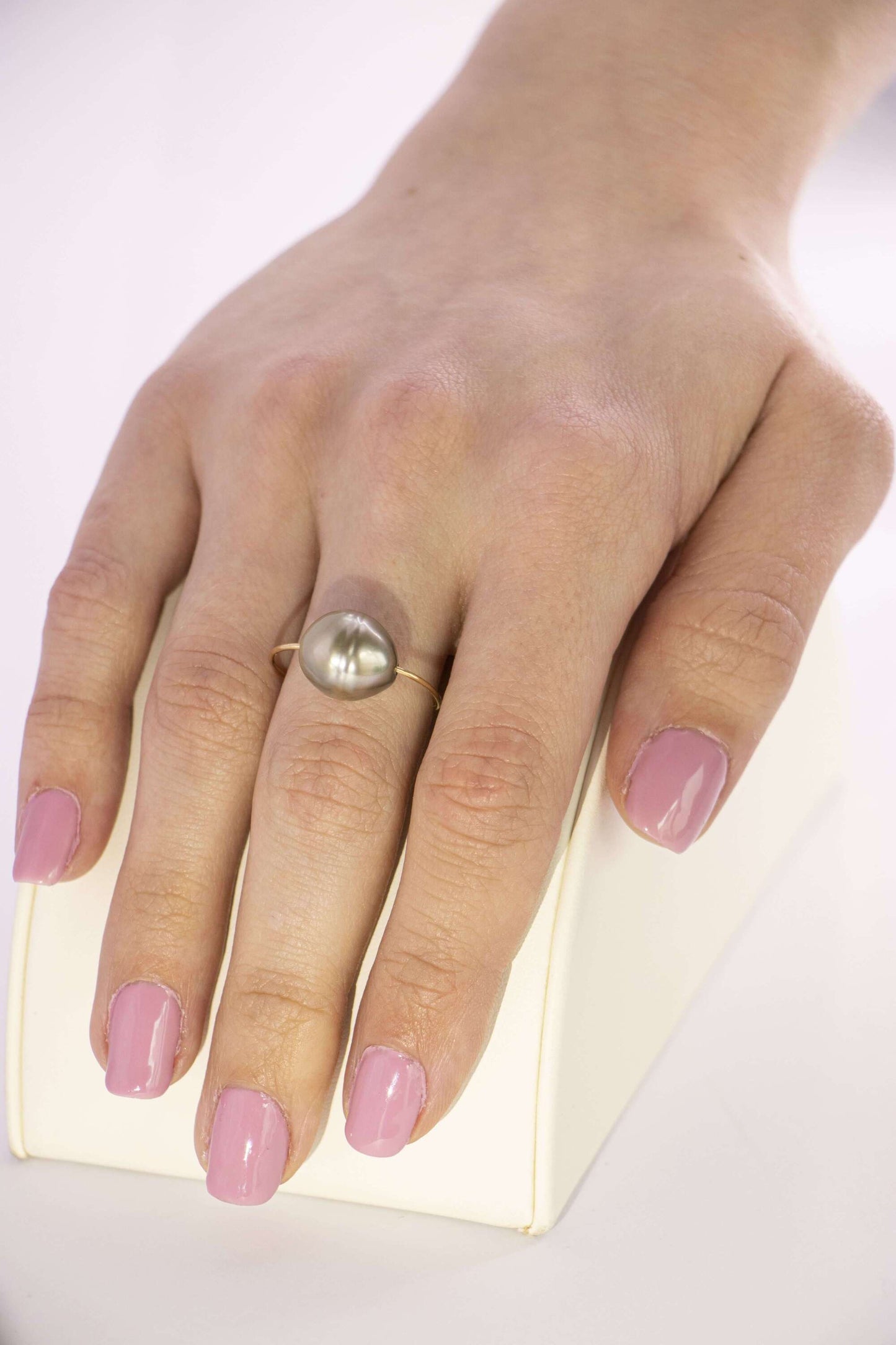 BAGUE - ATOLL OR ET PERLE DE TAHITI
