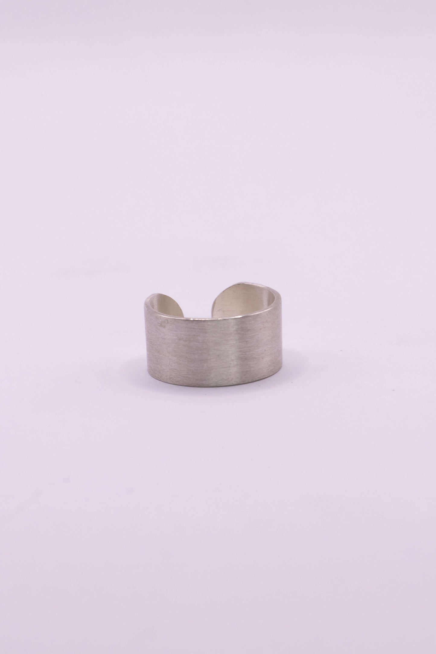 Bague Pure en Argent Brossé