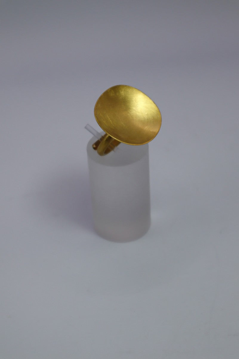 BAGUE - GALET VERMEIL