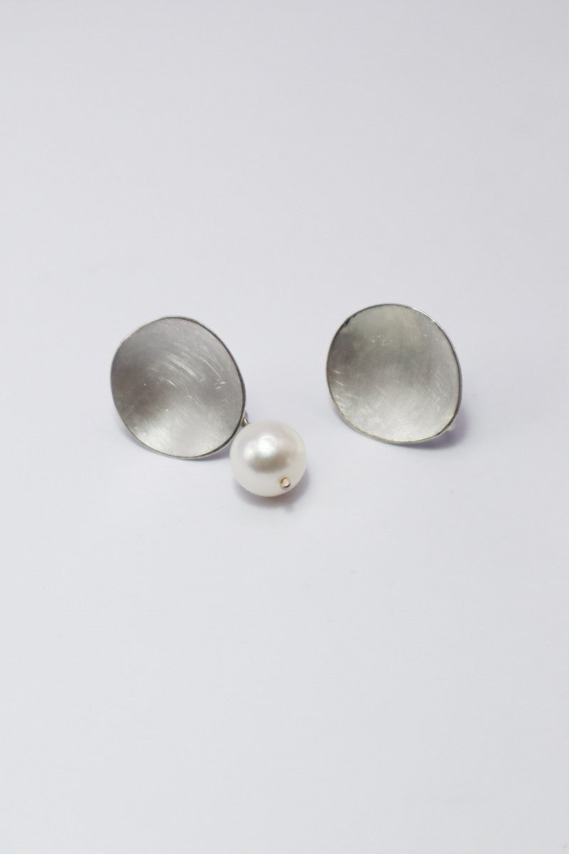 BOUCLES - GALET INTERCHANGEABLES ET PERLE EAU DOUCE