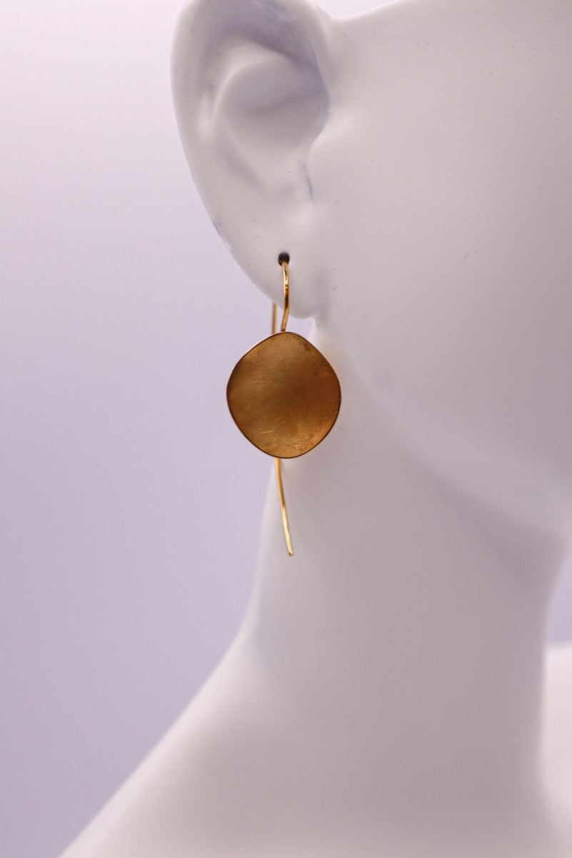 BOUCLES - GALET VERMEIL