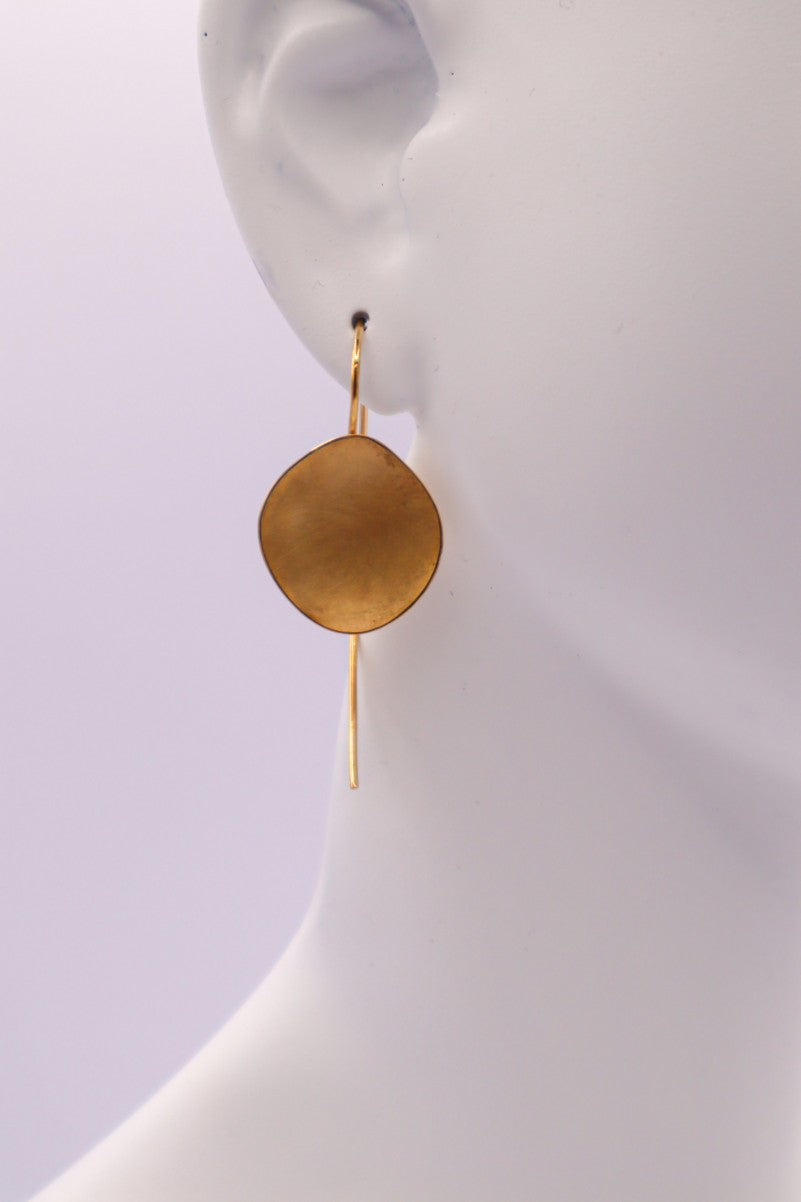 BOUCLES - GALET VERMEIL