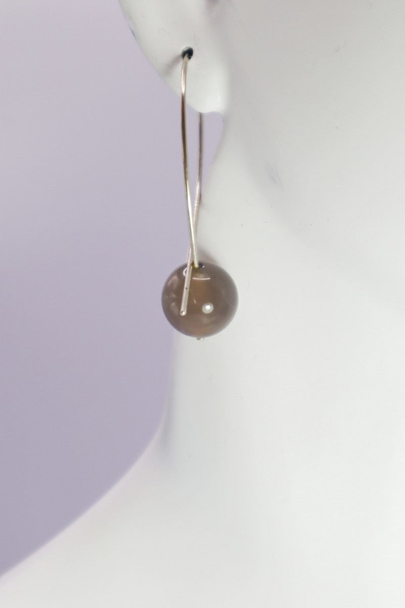 BOUCLES - INFINI AGATE GRISE