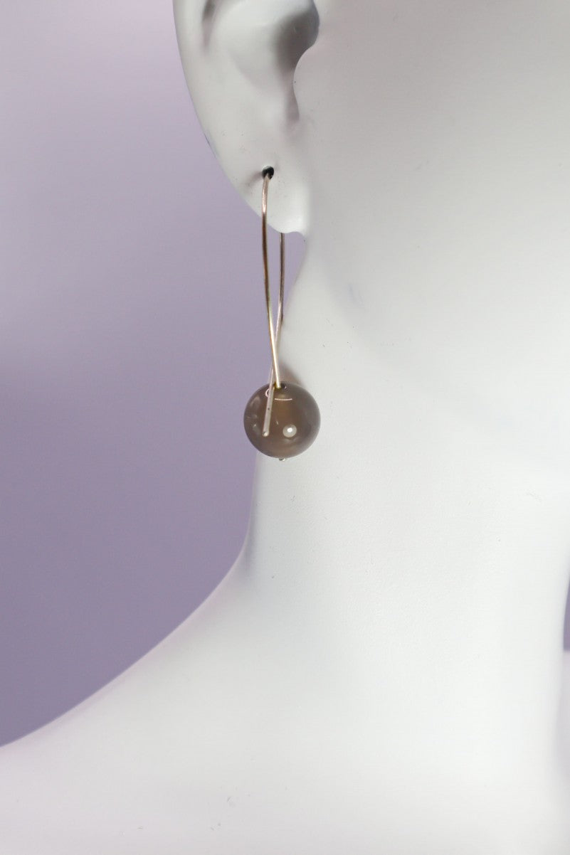 BOUCLES - INFINI AGATE GRISE