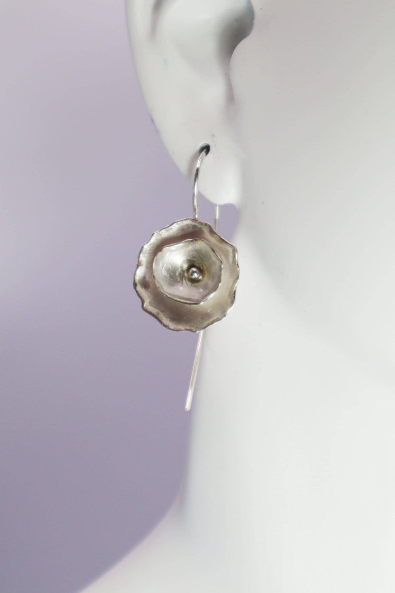 BOUCLES - NYMPHÉAS ARGENT