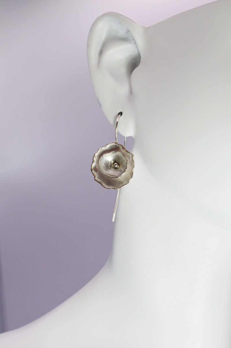 BOUCLES - NYMPHÉAS ARGENT