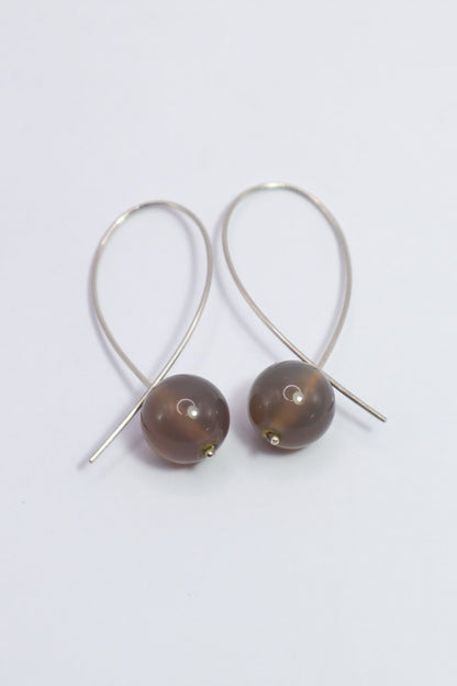 BOUCLES - INFINI AGATE GRISE